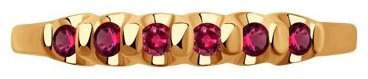 Кольцо Diamant 51-210-01318-3_16 размер 16 вес 1.42 г золото, рубин купить,237035