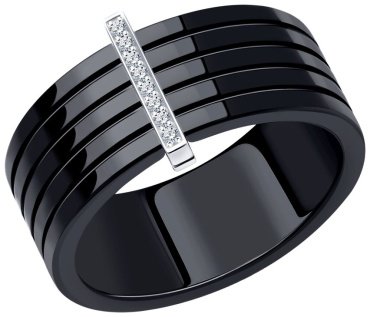 Кольцо SOKOLOV Diamonds 6015113-3 размер 17 вес 0.32 г золото, бриллиант купить,78906