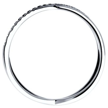 Кольцо Diamant 94-210-02036-1 размер 18 вес 1.89 г серебро, бриллиант купить,68299