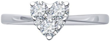Кольцо SOKOLOV 1012681-3_17 размер 17 вес 2.59 г золото, бриллиант купить,1592833