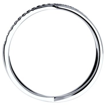 Кольцо Diamant 94-210-02036-1 размер 19 вес 1.95 г серебро, бриллиант купить,68299