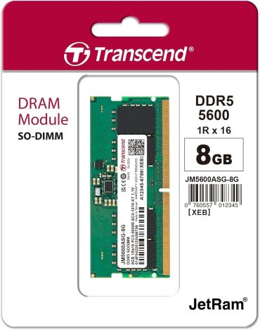 Оперативная память Transcend JM5600ASG-8G 8 Гб купить,0