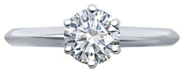 Кольцо Diamant 52-210-02378-1_19 размер 19 вес 2.79 г золото, бриллиант