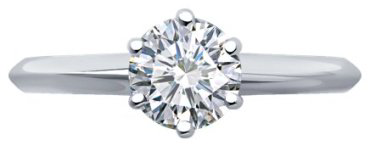 Кольцо Diamant 52-210-02378-1_19 размер 19 вес 2.79 г золото, бриллиант купить,1539093