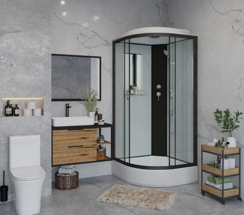 Душевая кабина Niagara NG-6701-14 90х90х215см купить,NaN