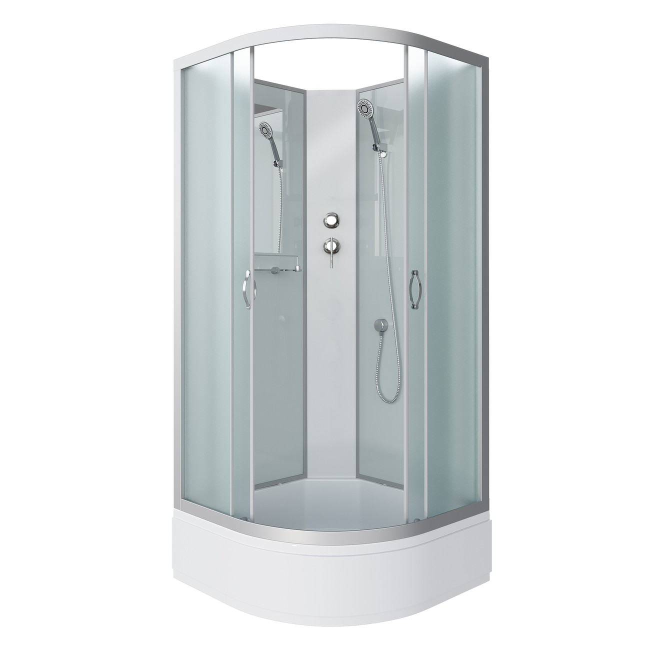 Душевая кабина Niagara NG-3302-14BK 100х100х200см