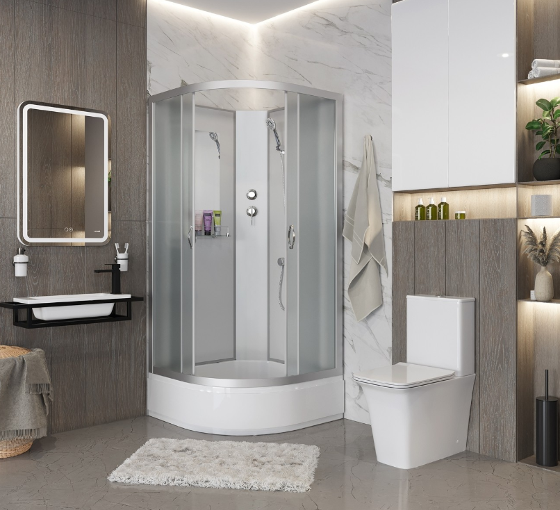 Душевая кабина Niagara NG-3302-14BK 100х100х200см купить,NaN