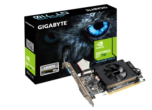 Видеокарта Gigabyte GeForce GT 710 LP GV-N710D3-2GL - ForteMarket Видеокарта Gigabyte GeForce GT 710 LP GV-N710D3-2GL купить,0