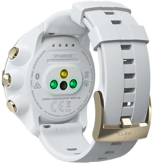 Смарт-часы Suunto Spartan Sport Wrist HR+Belt золотисто-белые купить,NaN