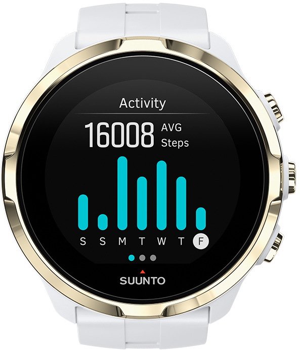 Смарт-часы Suunto Spartan Sport Wrist HR+Belt золотисто-белые