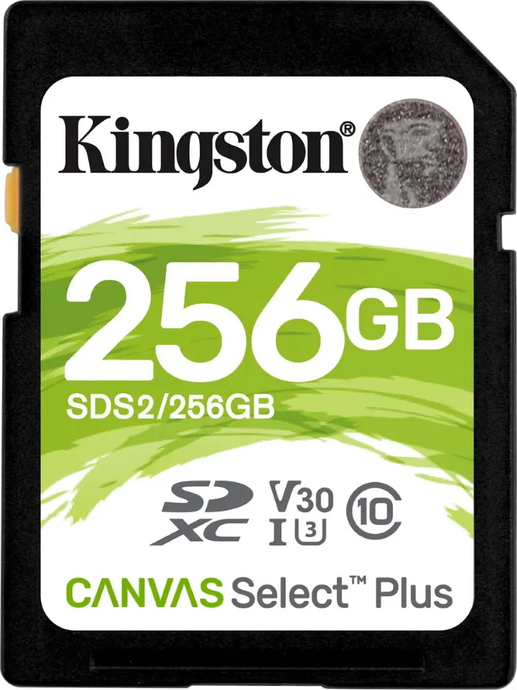Карта памяти Kingston Canvas Select Plus SDS2/256GB