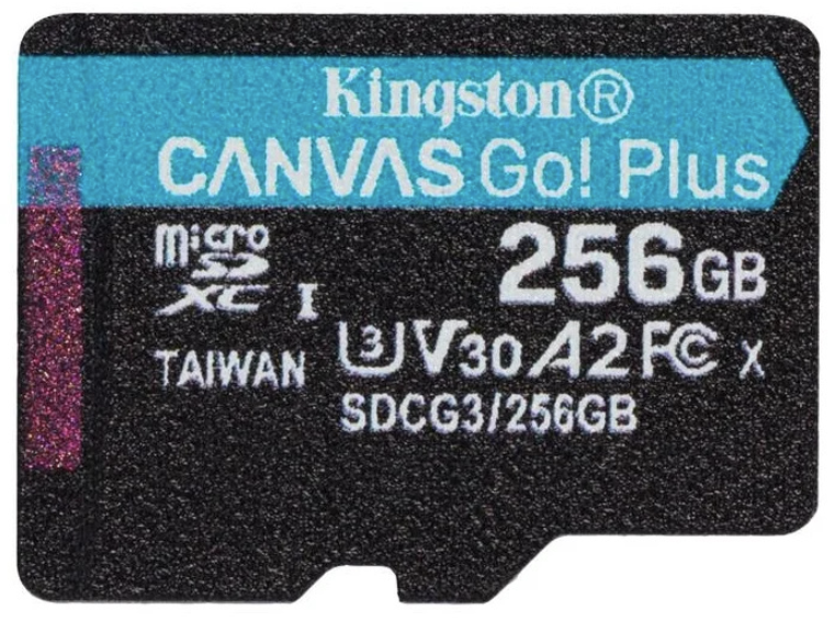 Карта памяти Kingston Canvas Go! Plus 256Gb SDCG3/256GBSP
