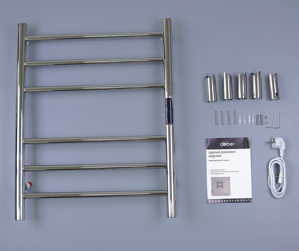 Полотенцесушитель Abber Standard AH4606 50х63см хром