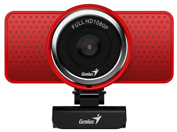  Веб-камера Genius ECam 8000 красная