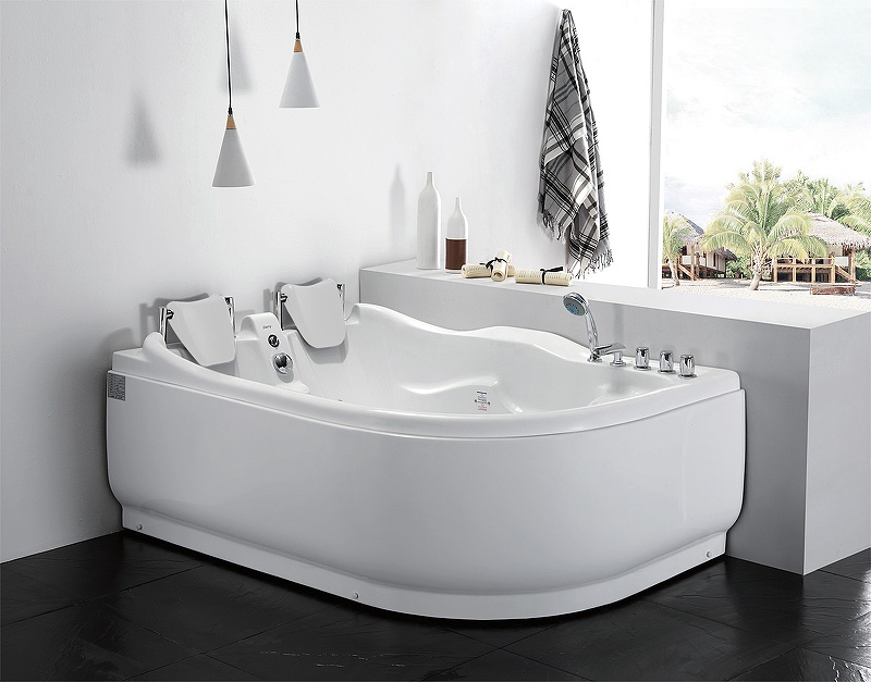 Ванна Gemy G9083 B L 85х75х170см белый купить,NaN