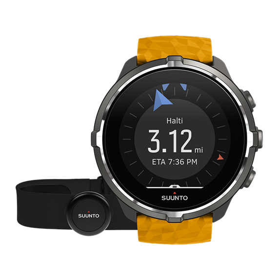 Смарт-часы  Suunto Spartan Sport Wnr Baro Amber+Belt желтые купить,NaN