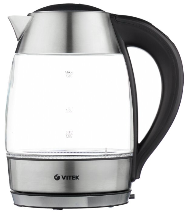 Электрочайник Vitek VT-7047 серебристый купить,NaN