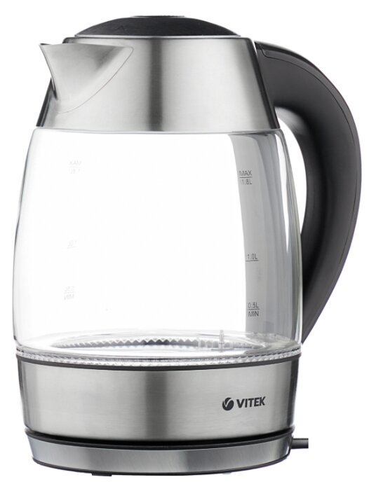 Электрочайник Vitek VT-7047 серебристый