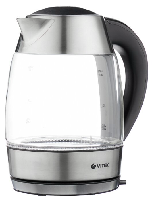 Электрочайник Vitek VT-7047 серебристый купить,NaN