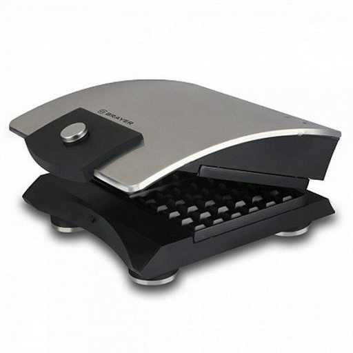 Вафельница Brayer BR2300 серебристая 