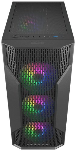 Корпус COUGAR MX110 RGB 382BD20.0001 черный - ForteMarket Корпус COUGAR MX110 RGB 382BD20.0001 черный купить,0