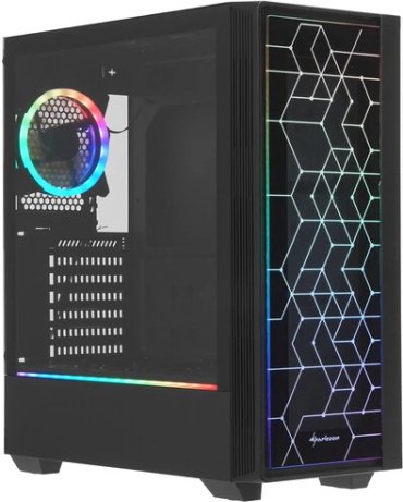 Корпус Sharkoon RGB LIT100 черный