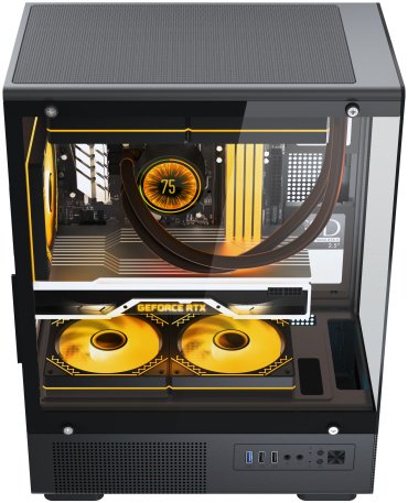 Корпус XTREON 330-1 черный - ForteMarket Корпус XTREON 330-1 черный купить,0