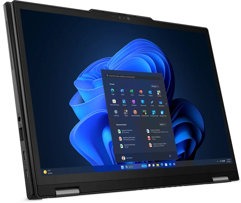 Ноутбук Lenovo ThinkPad X13 2-in-1 Gen 5 21LW003TFW 13.3" Black