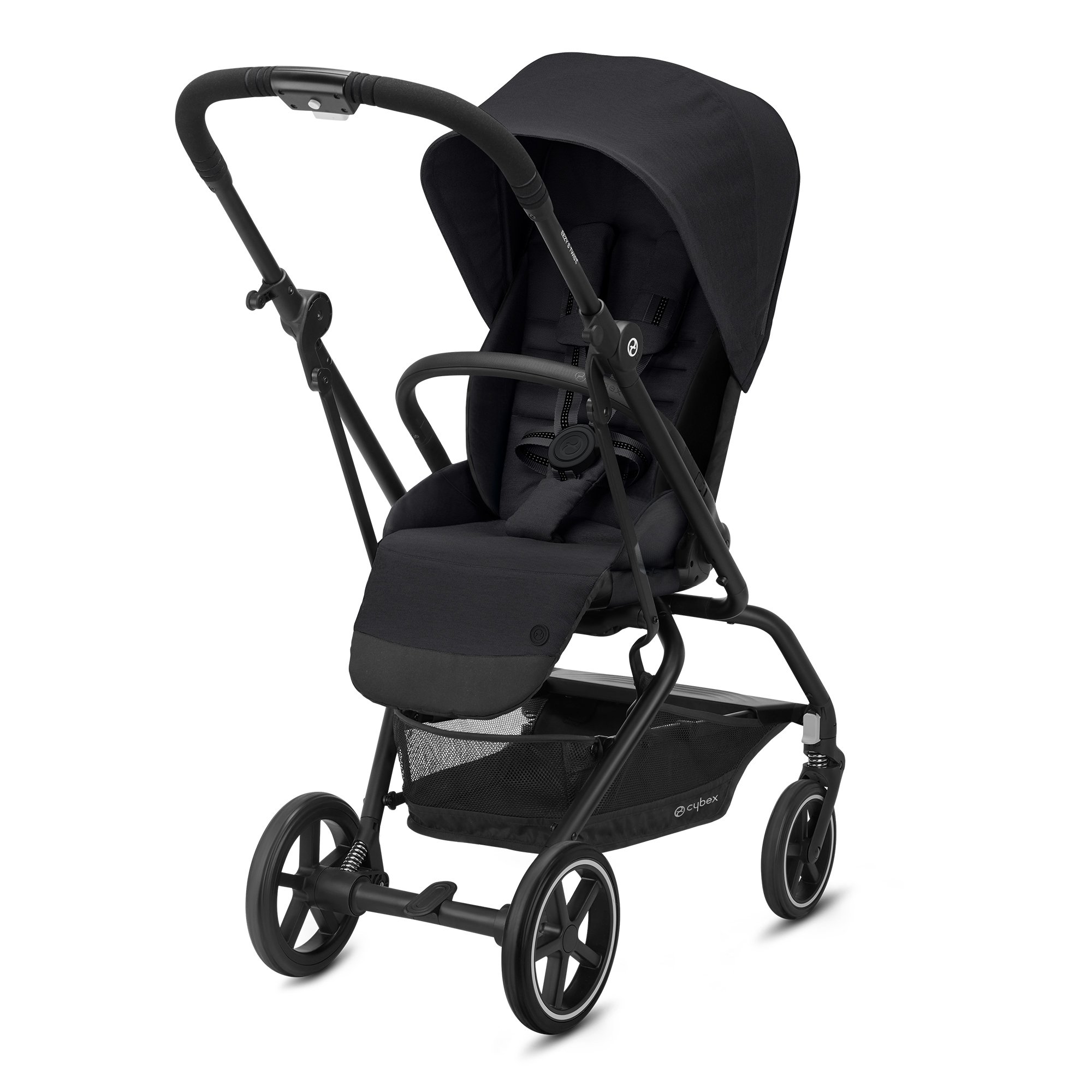 Коляска Cybex Eezy S Twist+2 BLK Deep Black купить,NaN