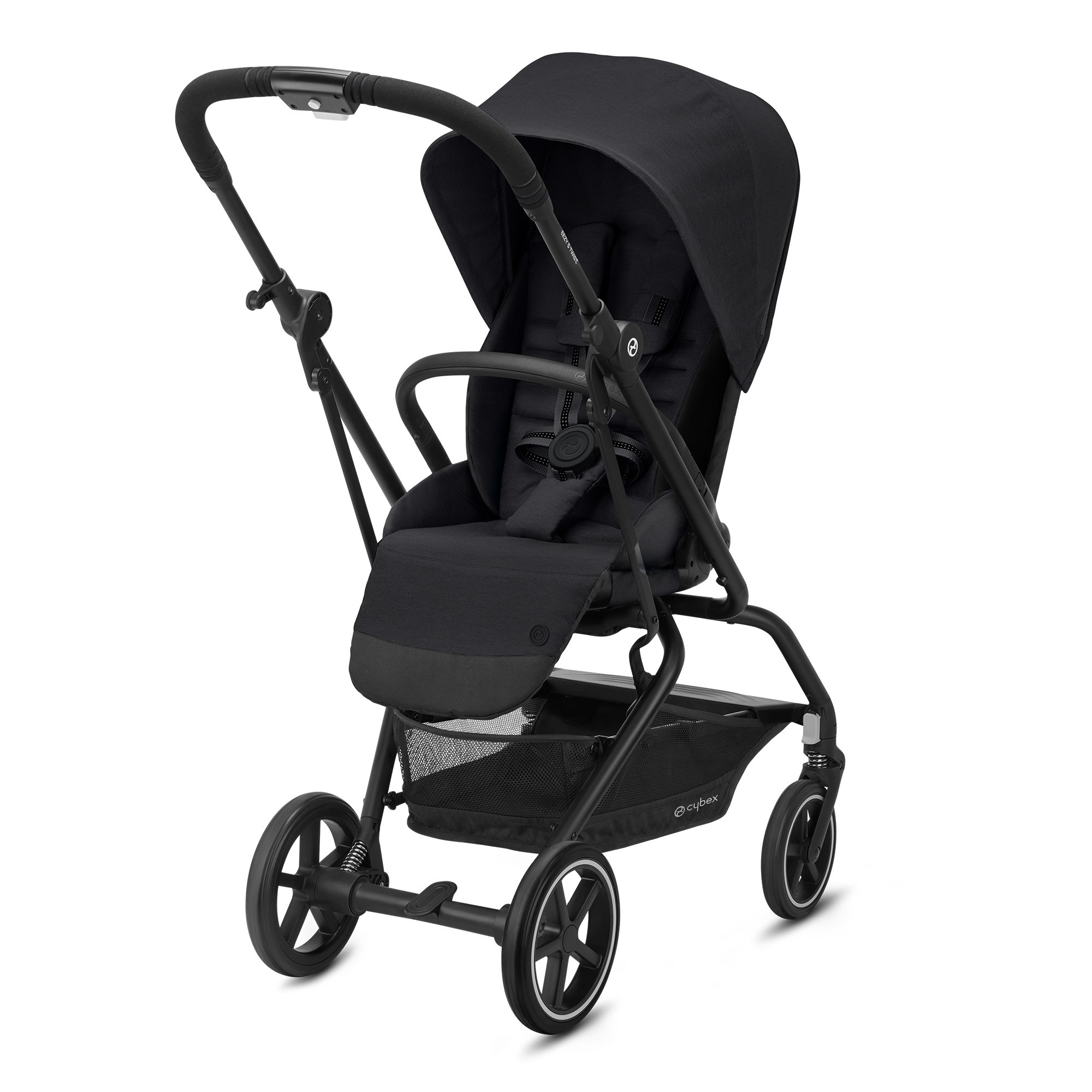 Коляска Cybex Eezy S Twist+2 BLK Deep Black купить,NaN
