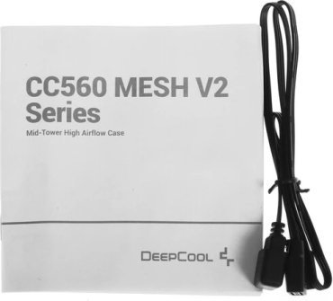 Корпус Deepcool CC560 MESH V2 черный - ForteMarket Корпус Deepcool CC560 MESH V2 черный купить,0