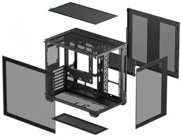 Корпус Deepcool CG530 R-CG530-BKNDA0-G-1 черный купить,0