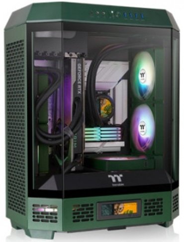 Корпус Thermaltake 600 Racing зеленый