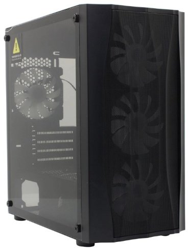 Корпус 1STPLAYER FireBase X3-M X3-M-BK-4F2C3 черный