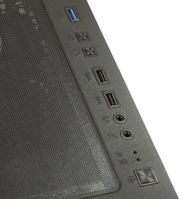 Корпус 1STPLAYER FireBase X3-M X3-M-BK-4F2C3 черный - ForteMarket Корпус 1STPLAYER FireBase X3-M X3-M-BK-4F2C3 черный купить,0