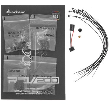 Корпус Sharkoon REV200 черный купить,0