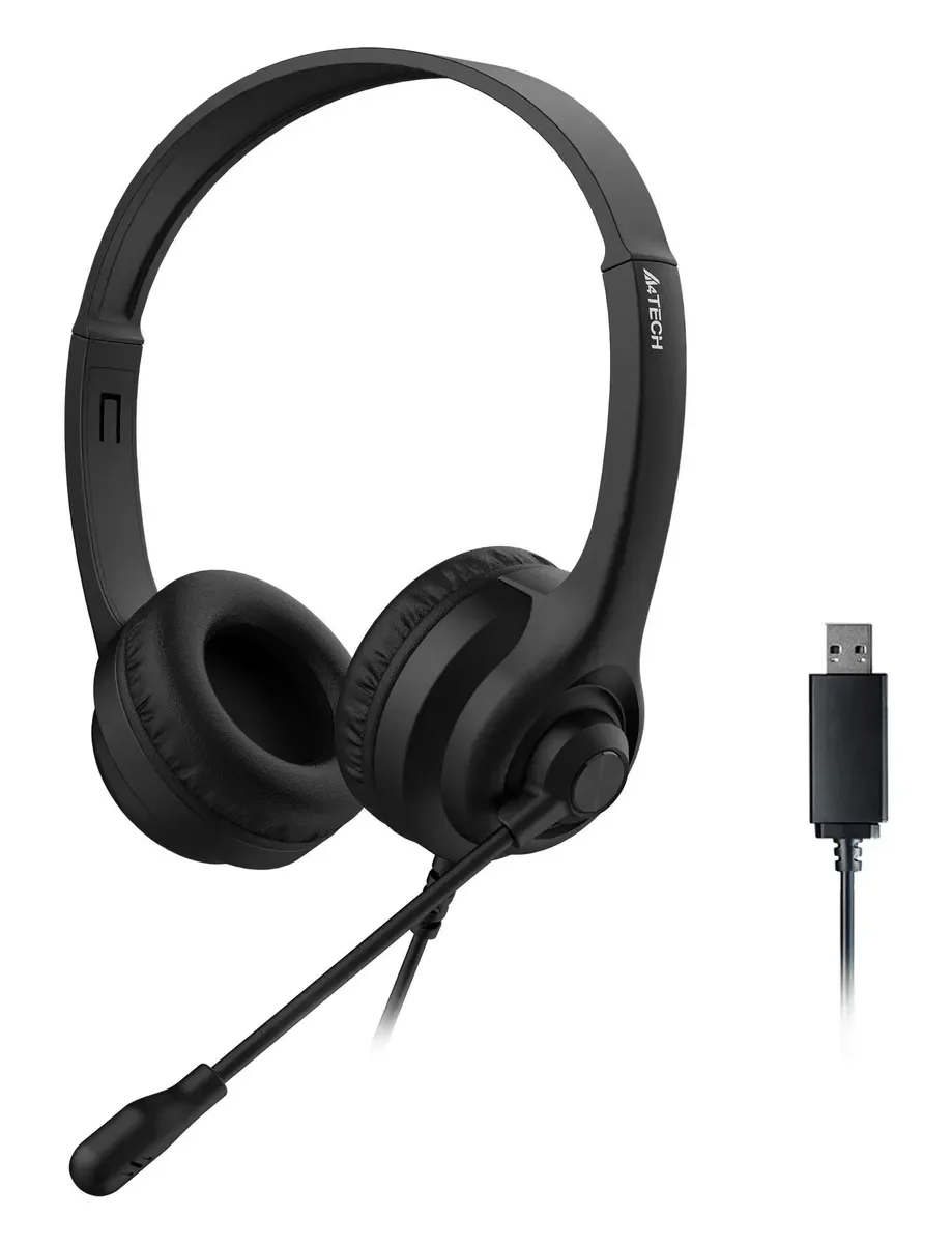 Наушники A4tech HU-8 Black