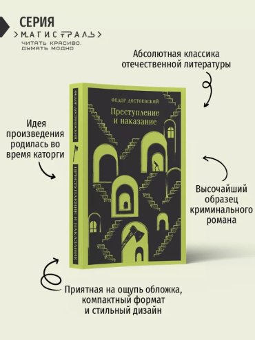 Книга Достоевский Ф. М.: Преступление и наказание купить,NaN