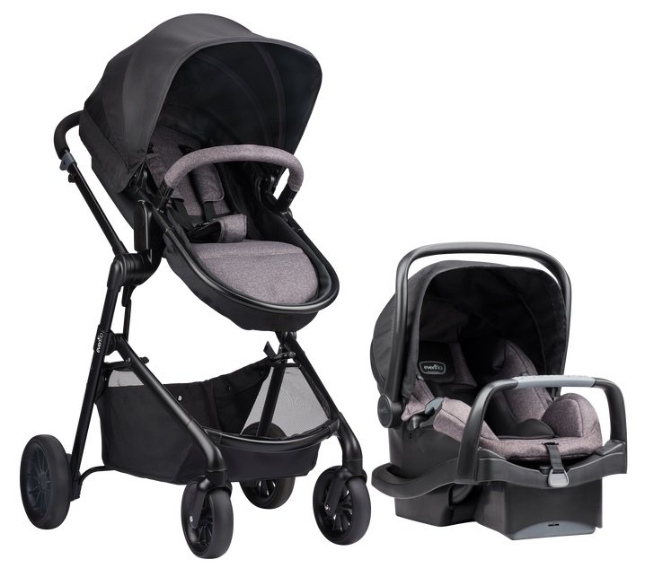 Коляска 2в1 Evenflo Travel System Pivot Casual Gray купить,NaN