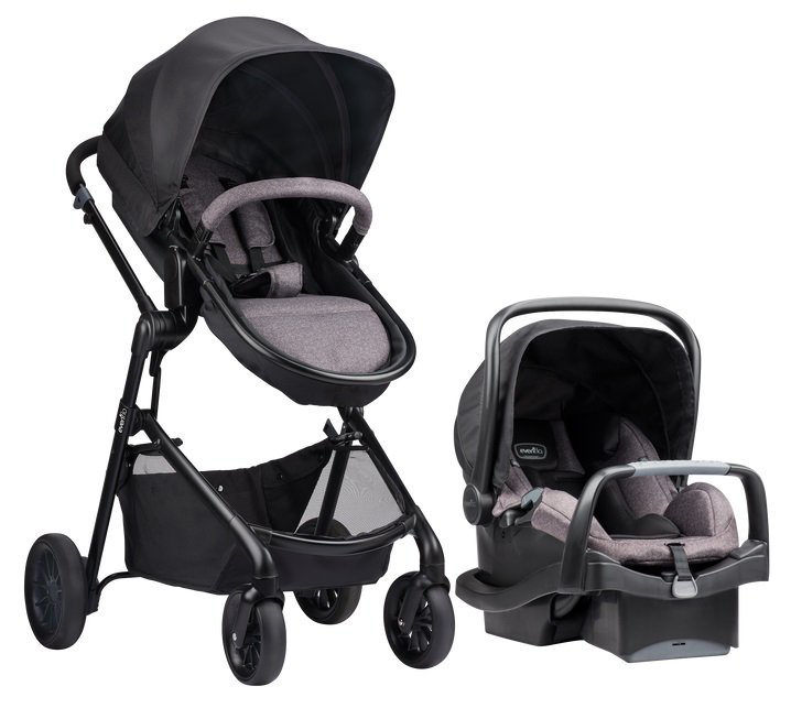 Коляска 2в1 Evenflo Travel System Pivot Casual Gray купить,NaN
