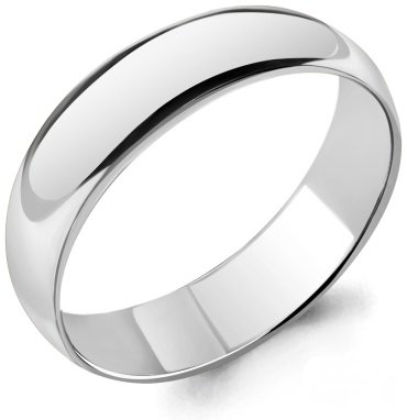 Кольцо AQUAMARINE 50347 размер 19 вес 2.69 г серебро, без вставок купить,18145