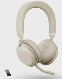 Гарнитура Jabra Evolve2 75 Link380a MS Stereo Beige USB-A 27599-999-998