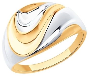Кольцо Diamant 93-110-00929-1 размер 18 вес 2.6 г серебро, без вставок купить,12623