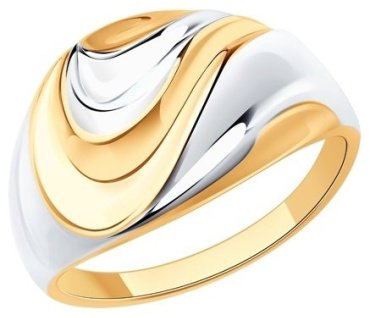 Кольцо Diamant 93-110-00929-1 размер 18 вес 2.6 г серебро, без вставок купить,12623