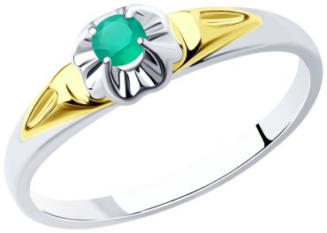 Кольцо Diamant 94-310-00976-2_18 размер 18 вес 1.78 г серебро, агат купить,13989