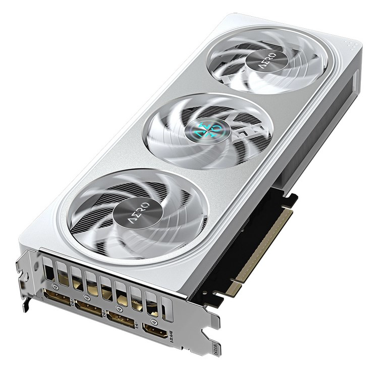 Видеокарта Gigabyte RTX 5060 Ti Aero GV-N506TAERO OC-8GD белый