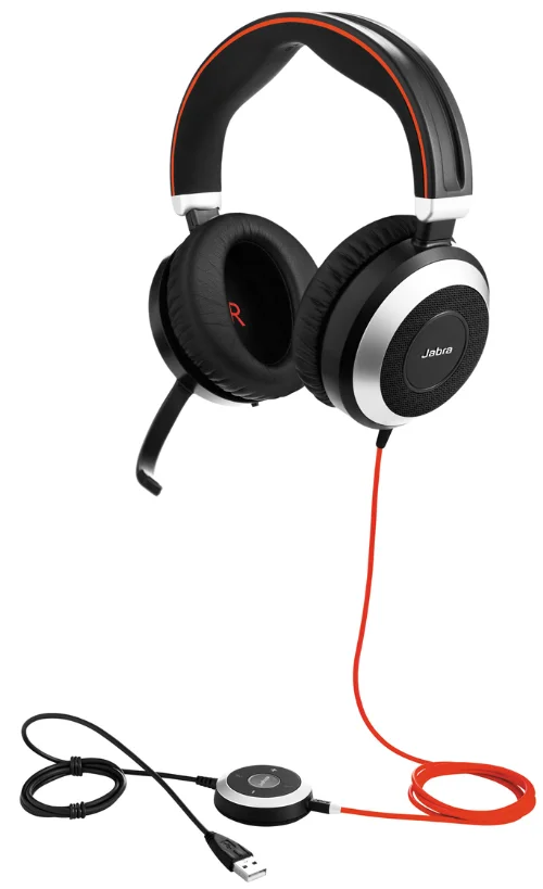 Наушники Jabra Evolve 80 Black купить,NaN