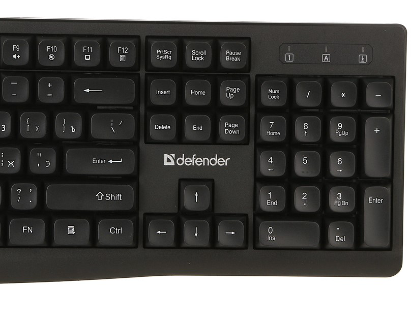 Клавиатура+мышь Defender Seoul C-972 USB Black