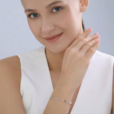 Браслет SOKOLOV 94051558_18 длина 18 см, вес 2.51 г серебро, плетение фантазийное купить,NaN