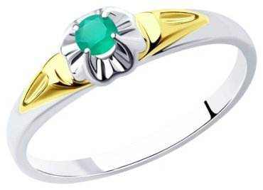 Кольцо Diamant 94-310-00976-2 размер 18 вес 1.74 г серебро, агат купить,13872
